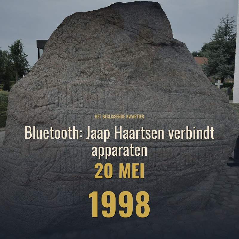 Cover Bluetooth: Jaap Haartsen verbindt apparaten