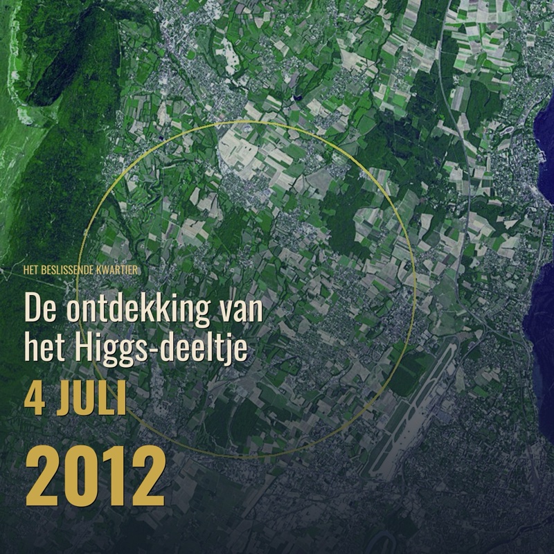 Cover De ontdekking van het Higgs-deeltje